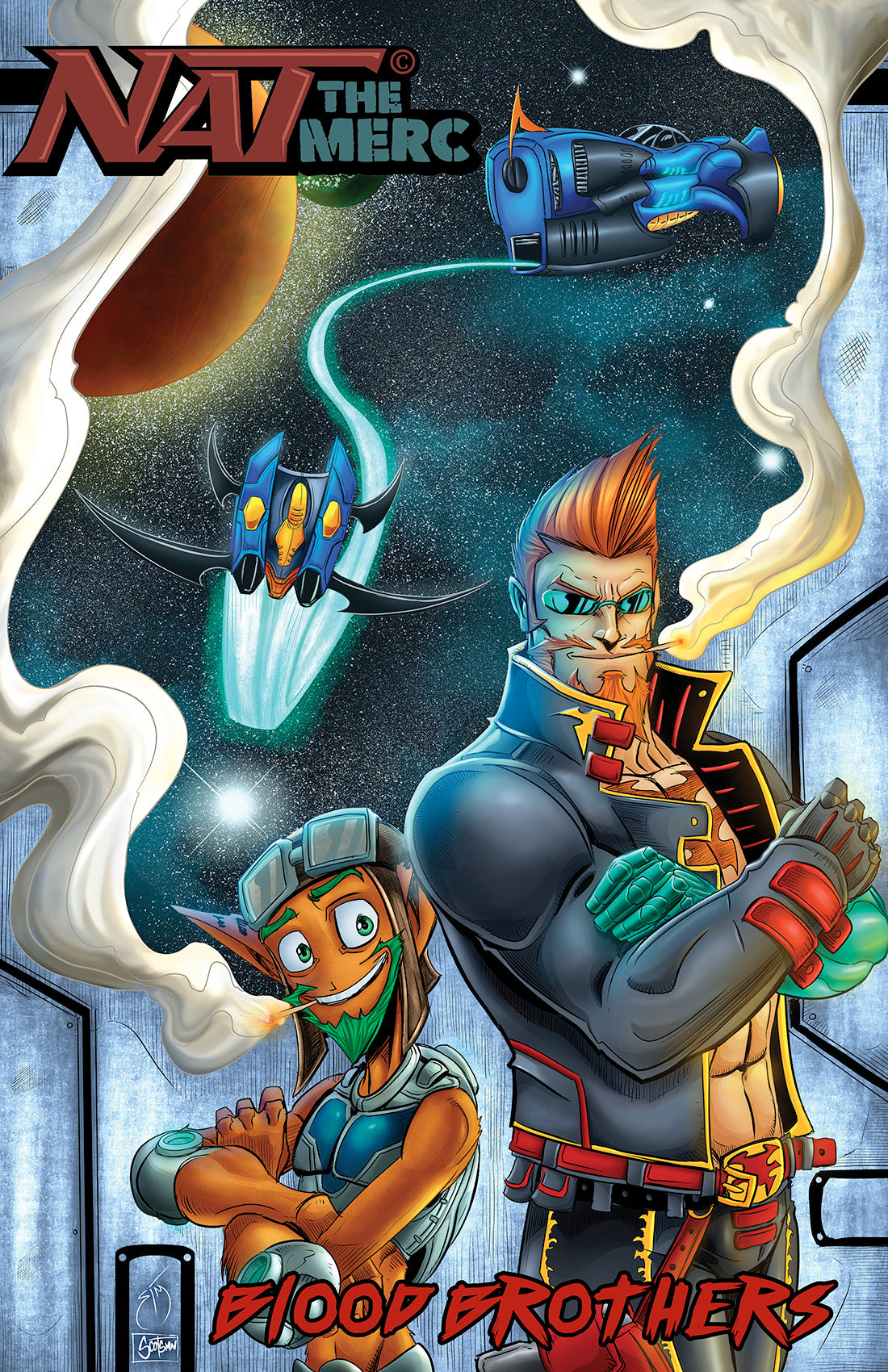 Tales From the NATverse #1 ROZE Preston Asevedo Variant Cover. (Signed Deluxe Limited to 100)