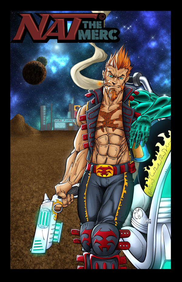 Tales From the NATverse #1 ROZE Preston Asevedo Variant Cover. (Signed Deluxe Limited to 100)