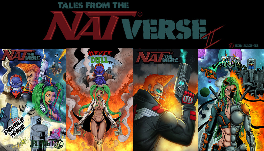 Tales From The NATverse #2 (120 page) Signed LOANI KS Variant cover NAUHTY EDITION limited to 25. (Copy)