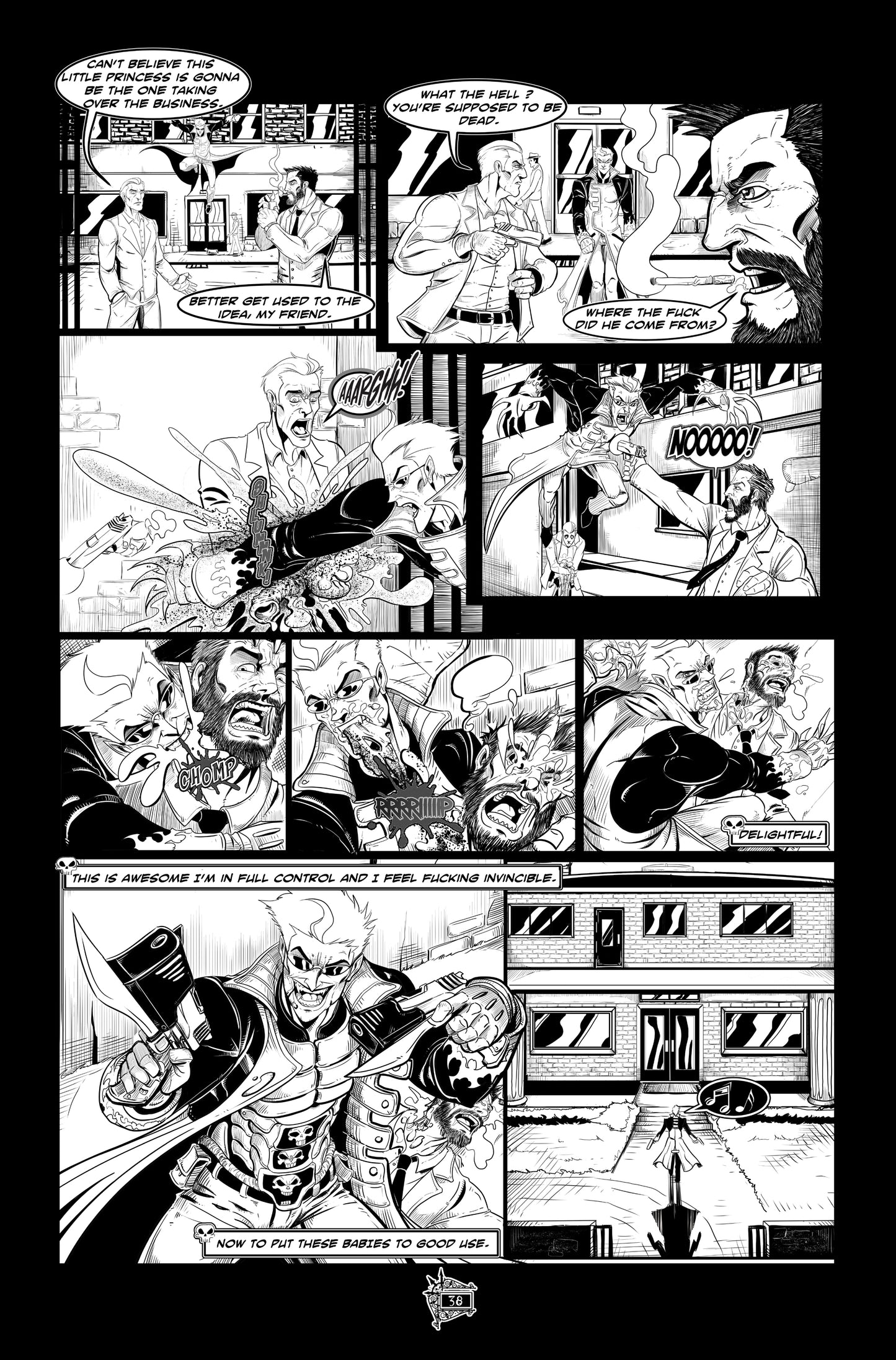 BLOODHUNT First Print (Deluxe Limited Edition) Signed by SIM. (80 pages)