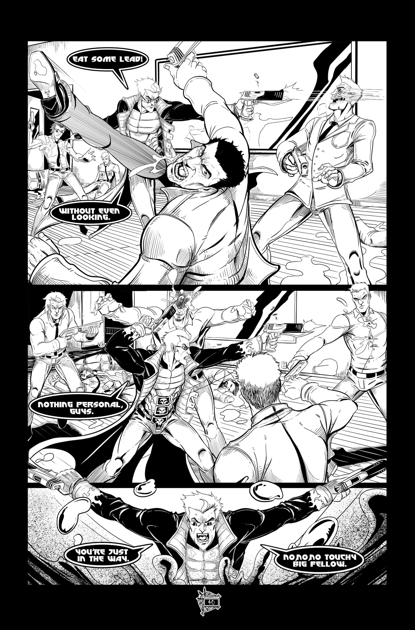 BLOODHUNT First Print (Deluxe Limited Edition) Signed by SIM. (80 pages)