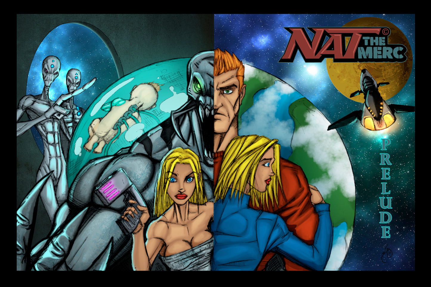 Tales From the NATverse #1 ROZE Variant Cover. (Edición limitada de lujo)