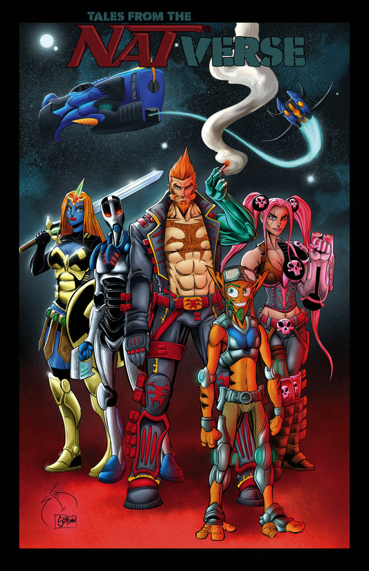 Tales From The NATverse #1 Signed by SIM (80 pages Signed Deluxe Limited Edition First Printing)