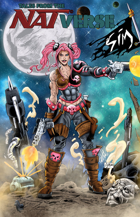 Contes de la couverture de la variante NATverse # 1 ROZE. (Édition limitée de luxe)